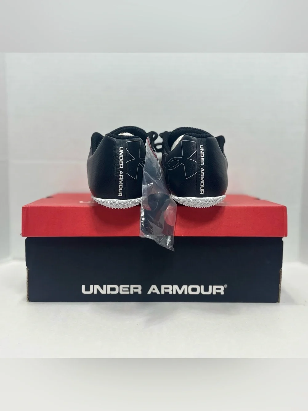 Under Armour Sprint Track Shoes - Black/White